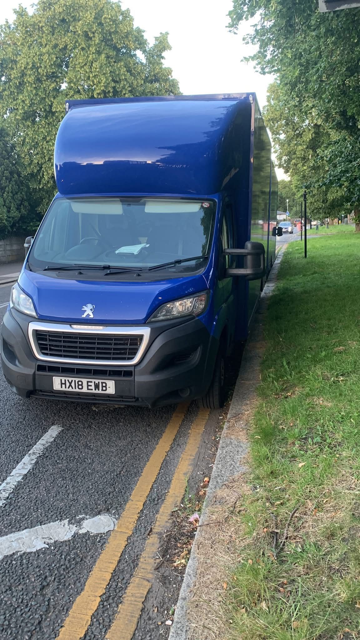 Sure Removals van ready for your move